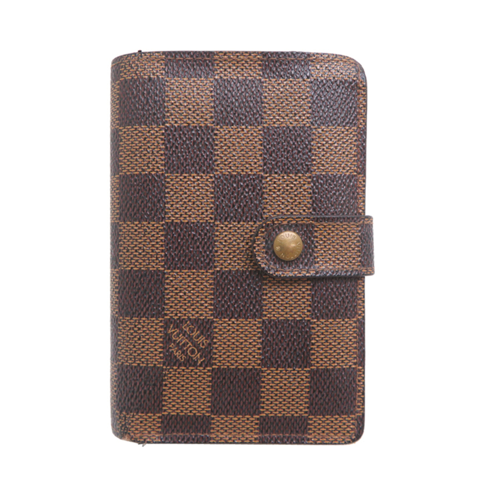 Louis Vuitton Portemonnaie Billet Viennois Women's/Men's Bi-fold Wallet N6166...
